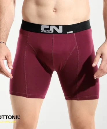 Men's Boxer Long CN-wine