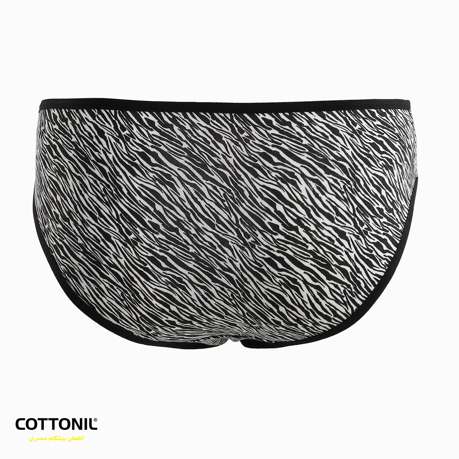 Pack Of 3 Cottonila Patterned Bikini - Multicolours - Image 5