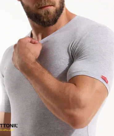 Men's short sleeves (V) Stretch-Chanie