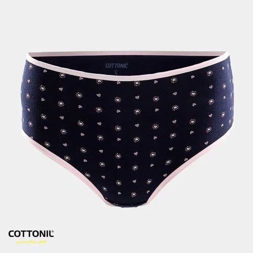 Pack of 3 Soft Cottonila Patterned Midi Panties - Multicolor - Image 8