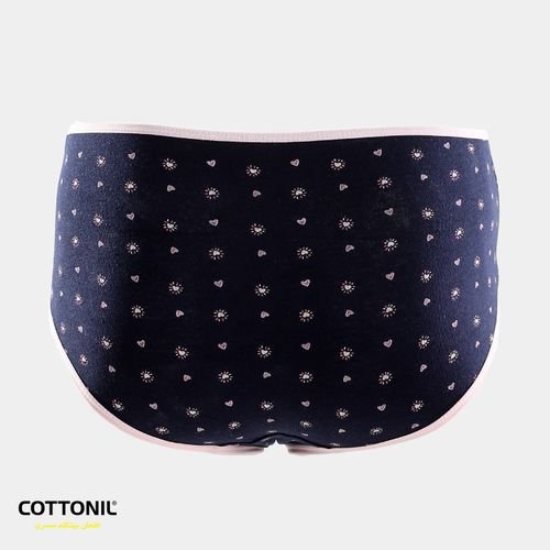 Pack of 3 Soft Cottonila Patterned Midi Panties - Multicolor - Image 7